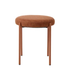 Unique Tabouret En Tissu Rouille - Pelican