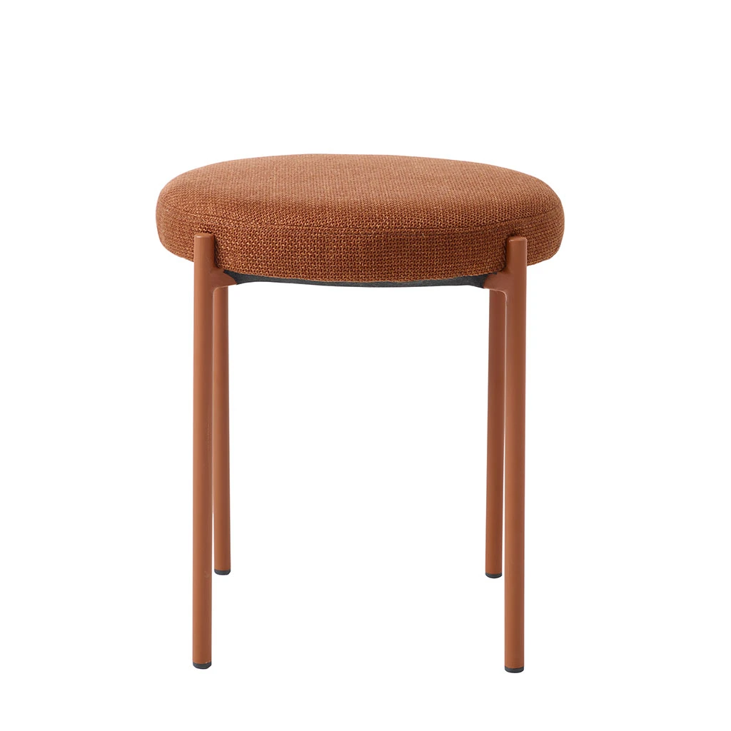 Unique Tabouret En Tissu Rouille - Pelican 1 Unique Tabouret En Tissu Rouille - Pelican