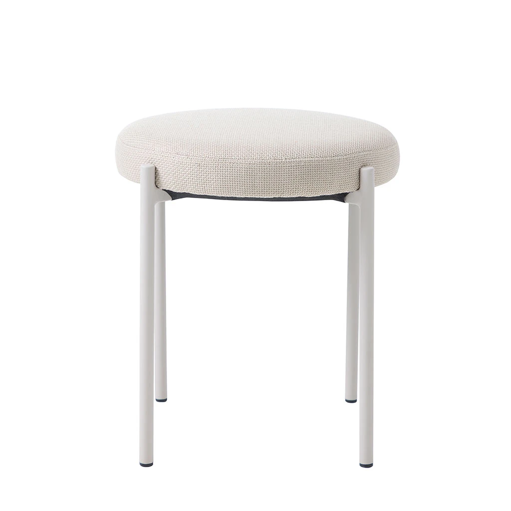 Unique Tabouret En Tissu Sable - Pelican 1 Unique Tabouret En Tissu Sable - Pelican