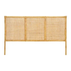 Tete Lit En Rotin Naturel 160x100 - Balamea