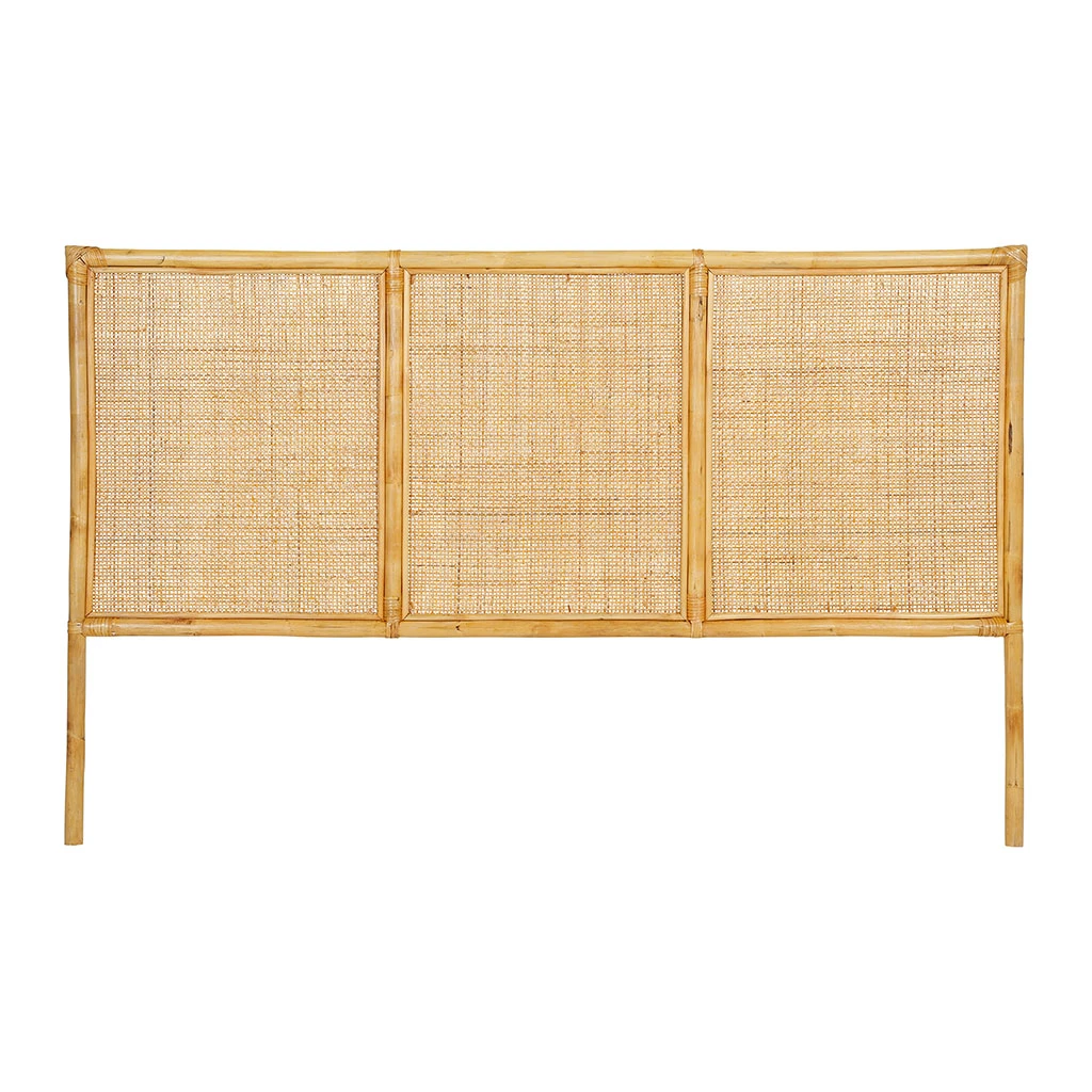 Tete Lit En Rotin Naturel 160x100 - Balamea 1 Tete Lit En Rotin Naturel 160x100 - Balamea