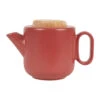Théière En Grès Rouge Mat Avec Filtre - Baltika