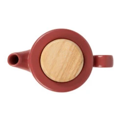 Théière En Grès Rouge Mat Avec Filtre - Baltika -Magasin Général Pour La Maison theiere en gres rouge mat avec filtre baltika 74076 74076 DET02 WEB 1