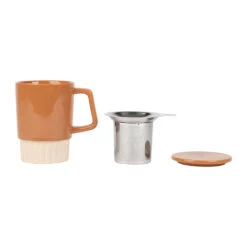 Tisanière Avec Filtre En Grès Terracotta 40cl - Cannelé 6 Tisanière Avec Filtre En Grès Terracotta 40cl - Cannelé -Magasin Général Pour La Maison tisaniere avec filtre en gres terracotta 50cl cannele 76915 76915 DET02 WEB 1