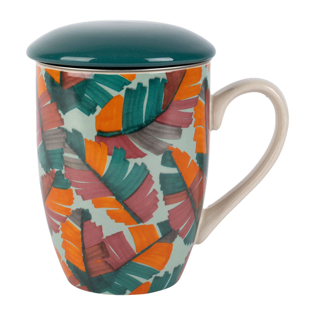 Tisanière En Grès Multicolore Avec En Inox 40cl - Seguia 1 Tisanière En Grès Multicolore Avec En Inox 40cl - Seguia