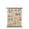 Toile Bicyclette Noir Et Rouge