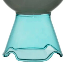 Vase Bonbon En Verre Borosilicate Turquoise H26cm - Pop's -Magasin Général Pour La Maison vase bonbon en verre borosilicate turquoise h26cm pop s 78795 78795 DET02 WEB