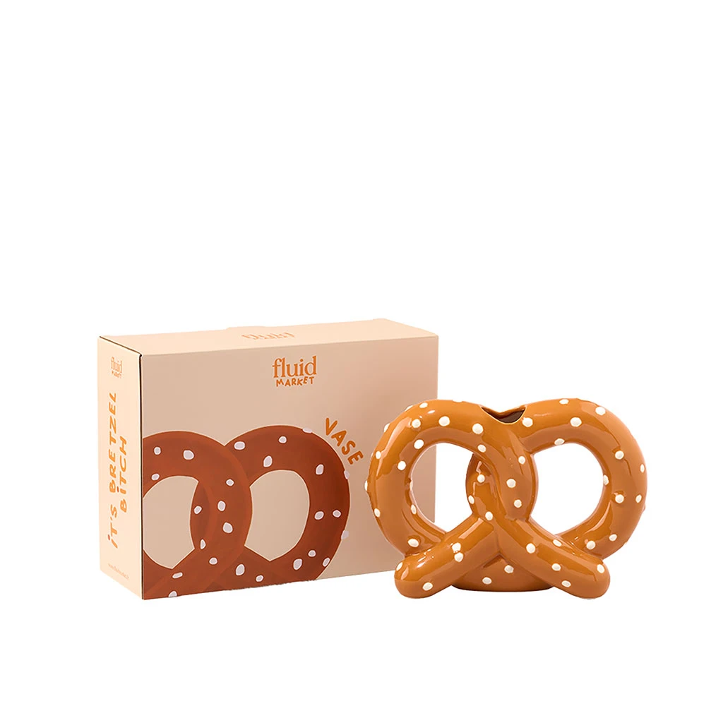 Vase Bretzel En Céramique H16cm 1 Vase Bretzel En Céramique H16cm