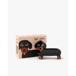 Vase Chien Teckel En Céramique H17cm -Magasin Général Pour La Maison vase chien teckel en ceramique h17cm 698733 698733 FRN03 WEB 1