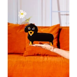 Vase Chien Teckel En Céramique H17cm -Magasin Général Pour La Maison vase chien teckel en ceramique h17cm 698733 698733 FRN04 WEB 1