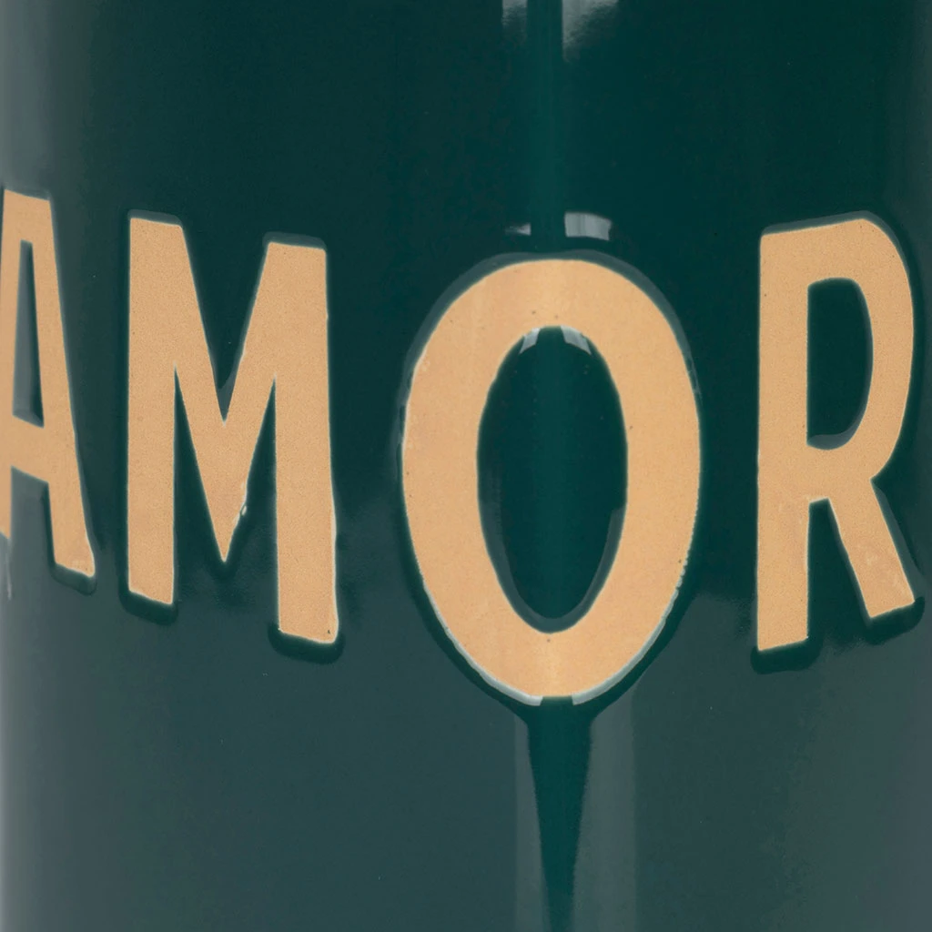 Vase Coeur En Grès "Amore"émeraude H24cm - Funky 2 Vase Coeur En Grès "Amore"émeraude H24cm - Funky – Image 2