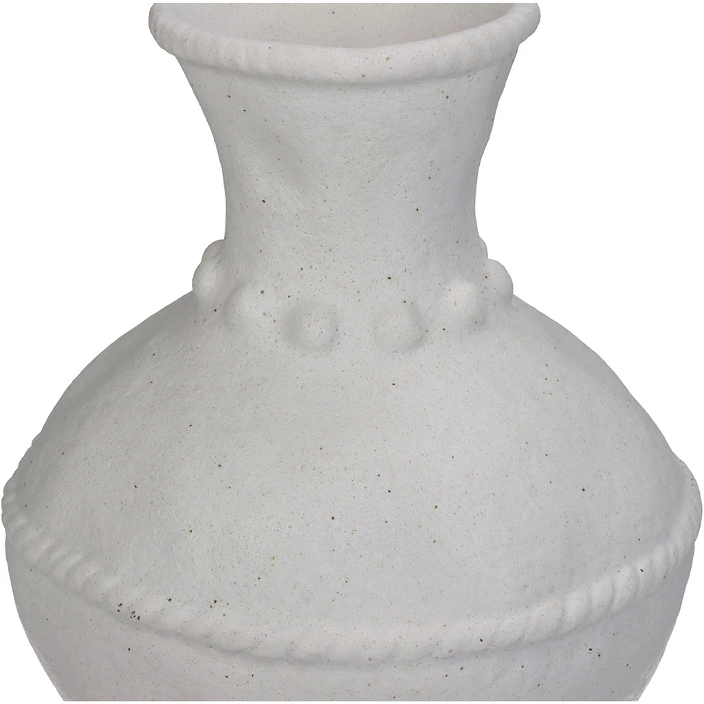 Vase En Dolomite Blanc H20.7cm 3 Vase En Dolomite Blanc H20.7cm – Image 3