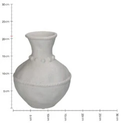 Vase En Dolomite Blanc H20.7cm 7 Vase En Dolomite Blanc H20.7cm -Magasin Général Pour La Maison vase en dolomite blanc h20 7cm 666302 666302 FRN04 WEB 1