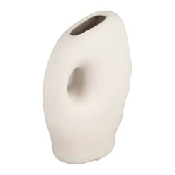 Vase En Grès Ecru 16x8xh23cm - Organic 6 Vase En Grès Ecru 16x8xh23cm - Organic -Magasin Général Pour La Maison vase en gres ecru 16x8xh23 organic 77205 77205 DET02 WEB