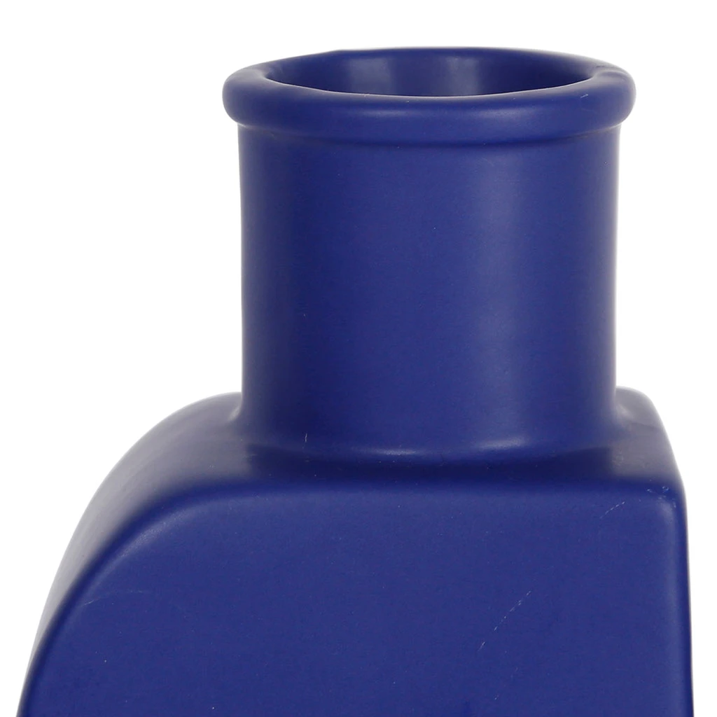 Vase En Grès Indigo H28cm - Greeka 2 Vase En Grès Indigo H28cm - Greeka – Image 2