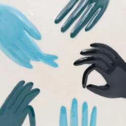 Vase En Porcelaine Avec Mains Bleu H31cm - Visage-Arty 5 Vase En Porcelaine Avec Mains Bleu H31cm - Visage-Arty -Magasin Général Pour La Maison vase en porcelaine avec mains bleu h31cm visage arty 78151 78151 DET02 WEB