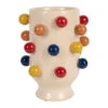 Vase En Porcelaine H24cm - Visage Arty