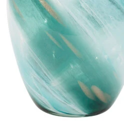 Vase En Verre émeraude Et Doré H32cm - Sablon -Magasin Général Pour La Maison vase en verre emeraude et dore h32cm sablon 41034 41034 DET02 WEB