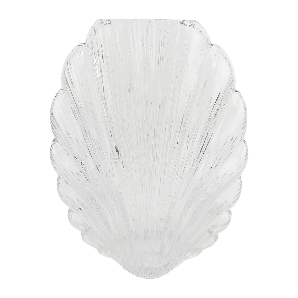 Vase En Verre Transparent H25cm - Leucie 1 Vase En Verre Transparent H25cm - Leucie