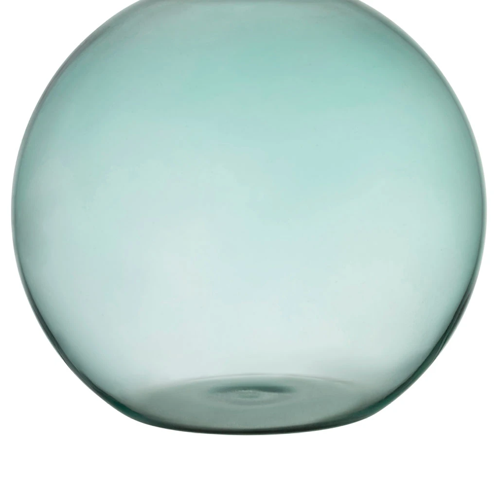 Vase En Verre Turquoise Et Vert H30cm - Cyrius 3 Vase En Verre Turquoise Et Vert H30cm - Cyrius – Image 3