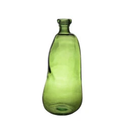 Vase En Verre Vert H73cm - Simplicity