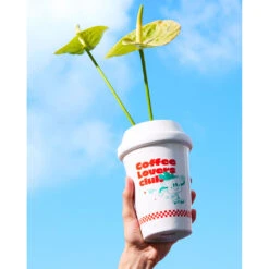 Vase Gobelet De Café En Céramique H20cm -Magasin Général Pour La Maison vase gobelet de cafe en ceramique h20cm 698726 698726 FRN04 WEB 1