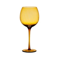 Verre à Pied Pour Vin En Verre Ambre 60cl - Champart
