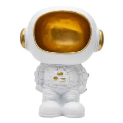 Vide Poche Astronaute Blanc Et Doré