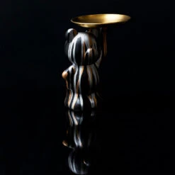 Vide Poche Déco Noir Et Doré -Magasin Général Pour La Maison vide poche deco noir et dore 678294 678294 FRN04 WEB